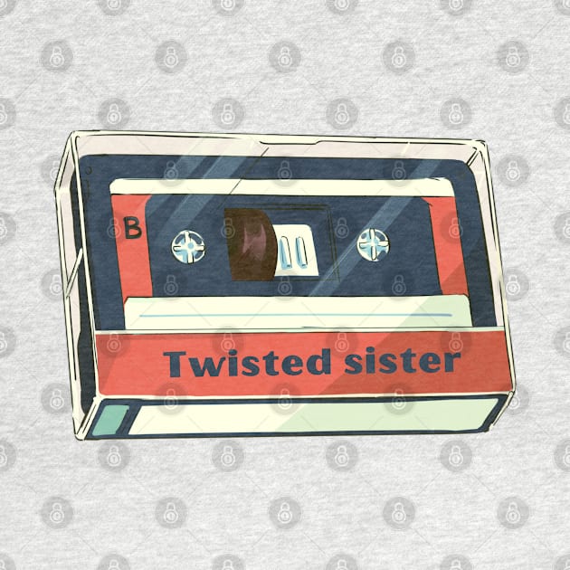 twisted sister cassette tape by pemudaakhirjaman